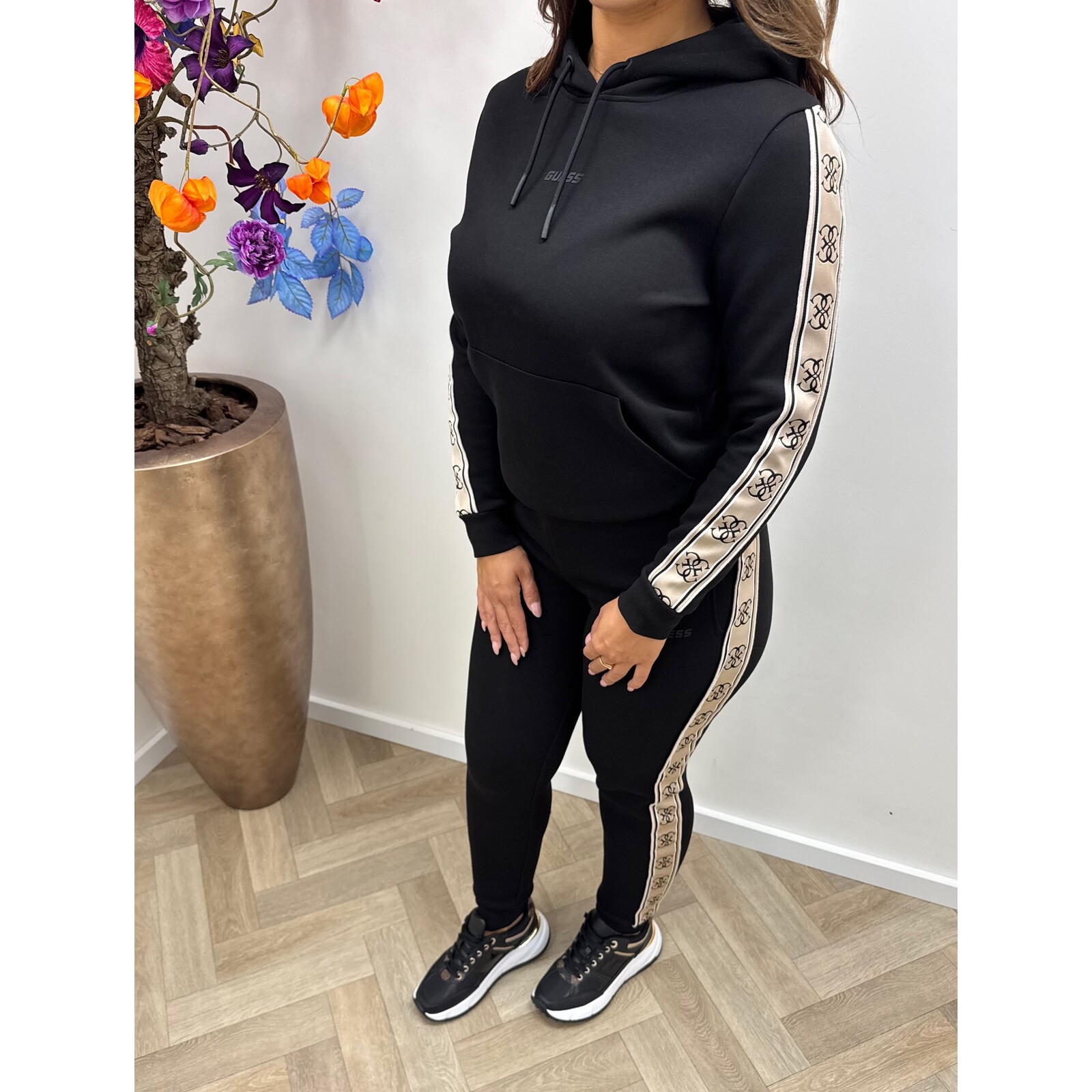 Guess Hoodie Carla Black Guess 794