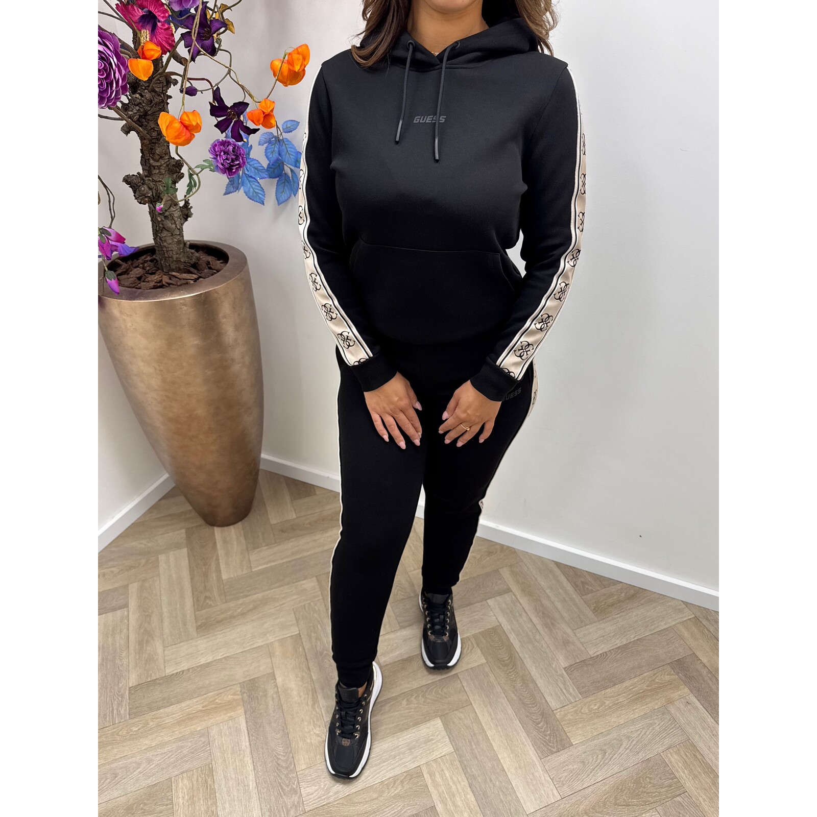 Guess Hoodie Carla Black Guess 794