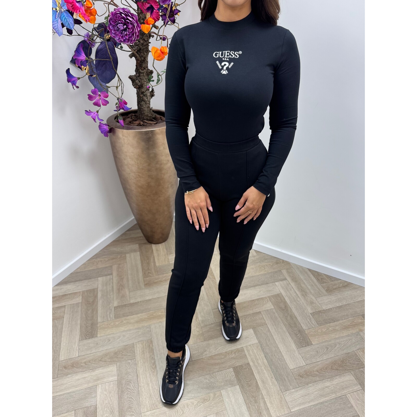 Guess Long Sleeve Colette Black Guess 797