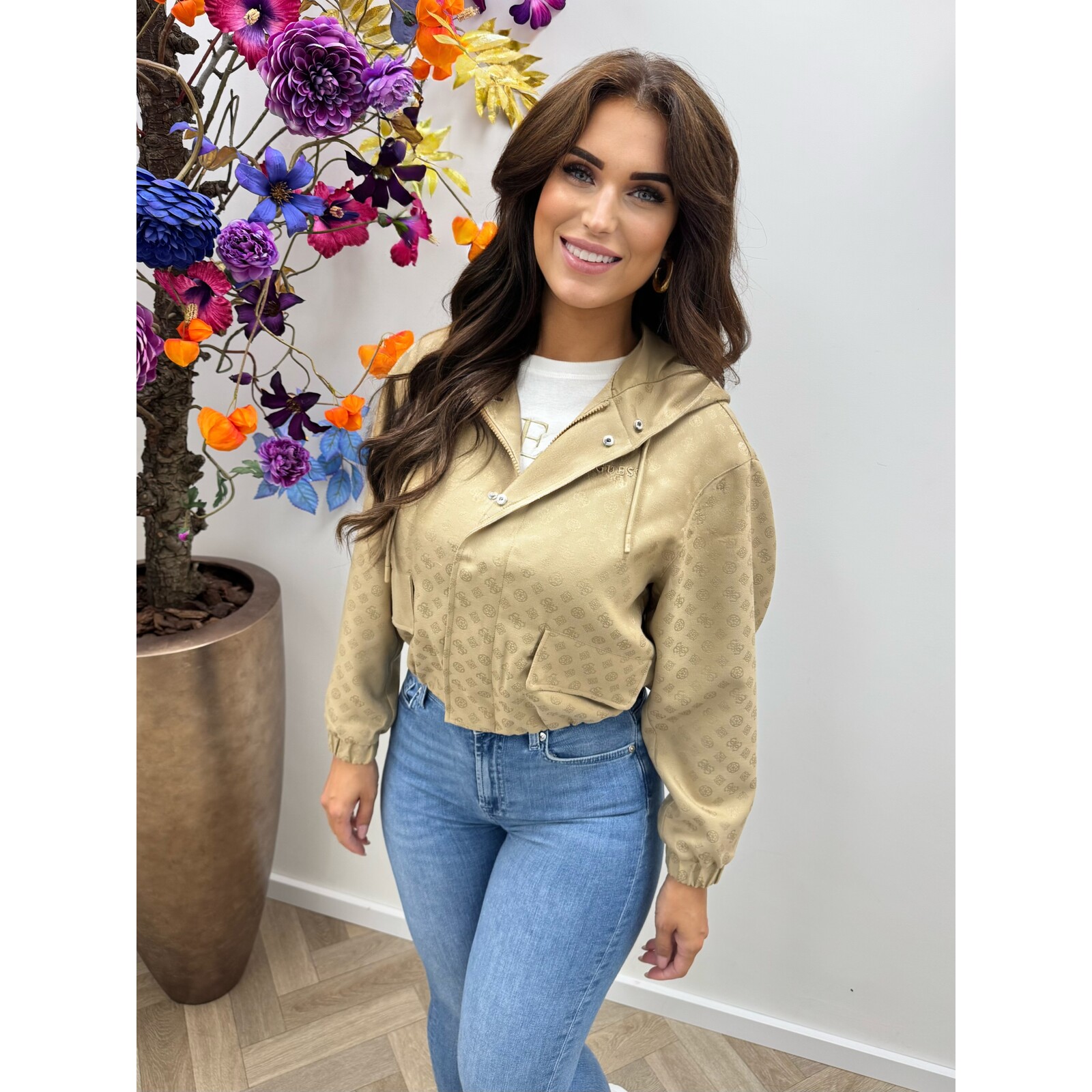 Guess Jacket Peony camel Guess 619