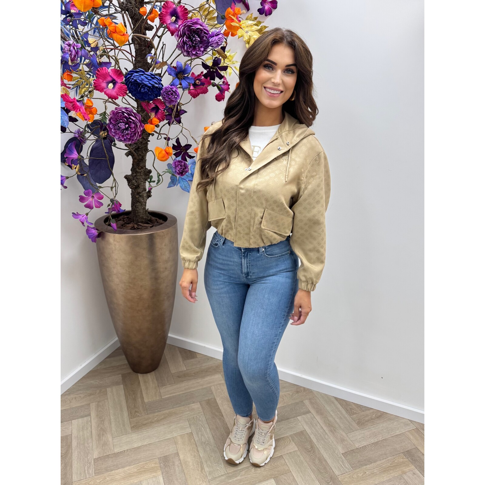 Guess Jacket Peony camel Guess 619