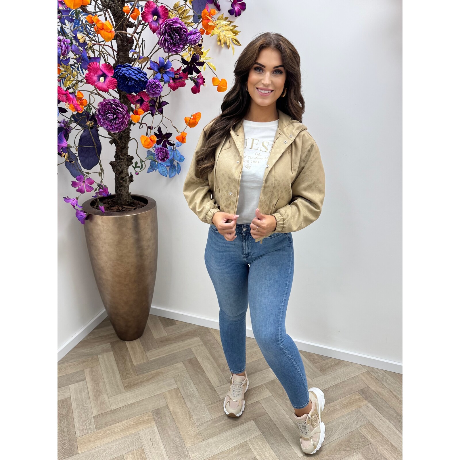 Guess Jacket Peony camel Guess 619