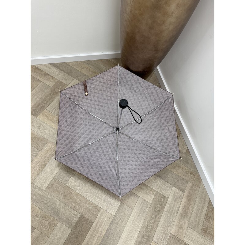 Paraplu Latte Logo Brown Guess Medium