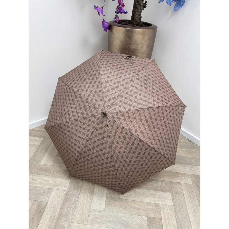 Paraplu Latte Logo Brown Guess Big 813