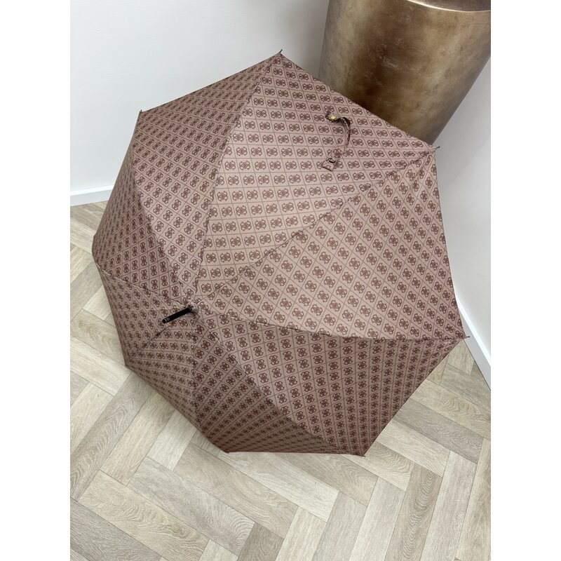Paraplu Latte Logo Brown Guess Big 813