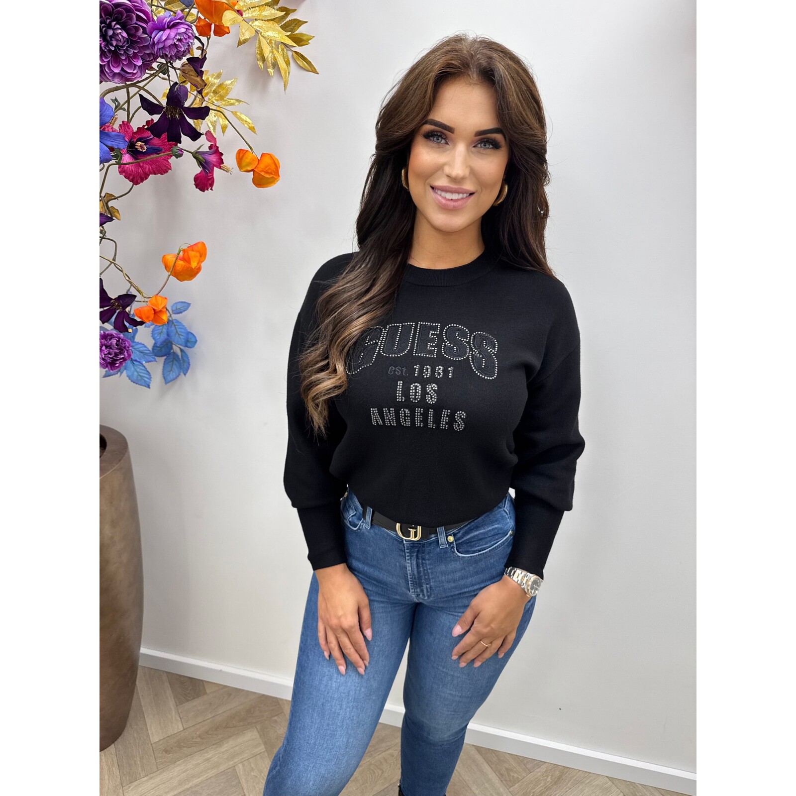 Guess Sweater Leighton Black Guess 606