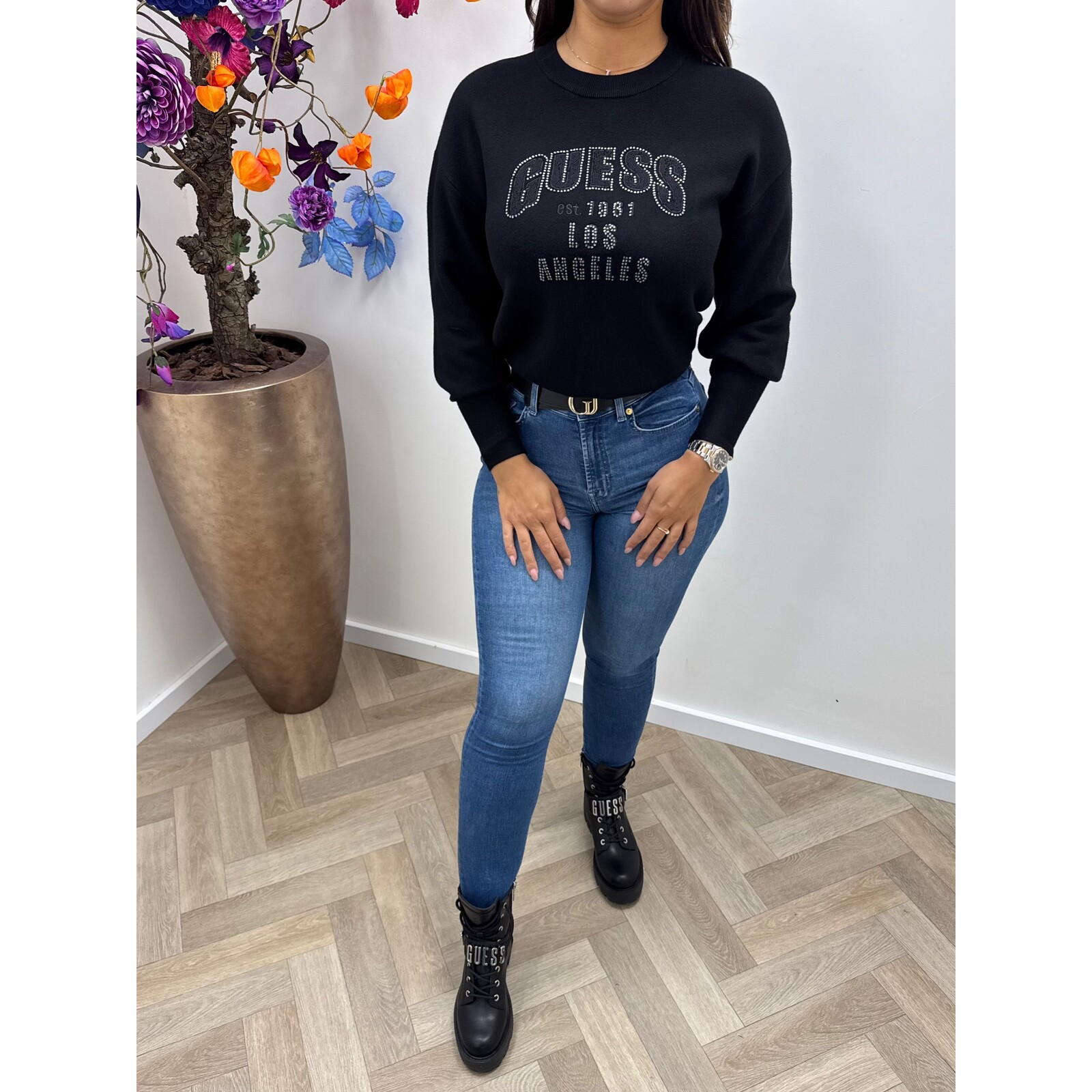 Guess Sweater Leighton Black Guess 606