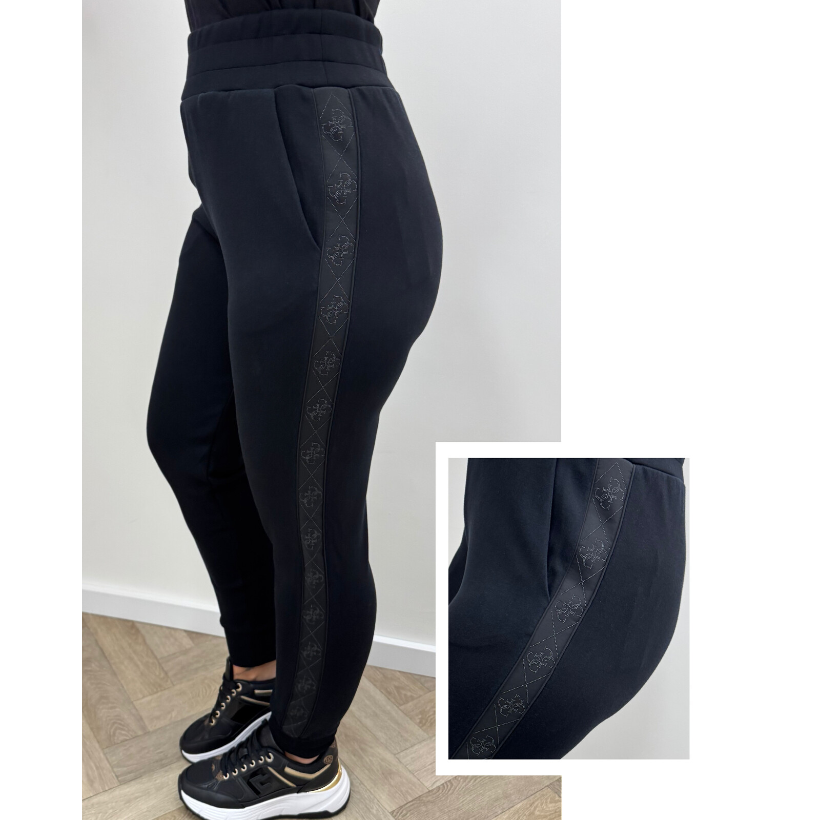 Guess Pants Scuba Victoria Black Guess 566