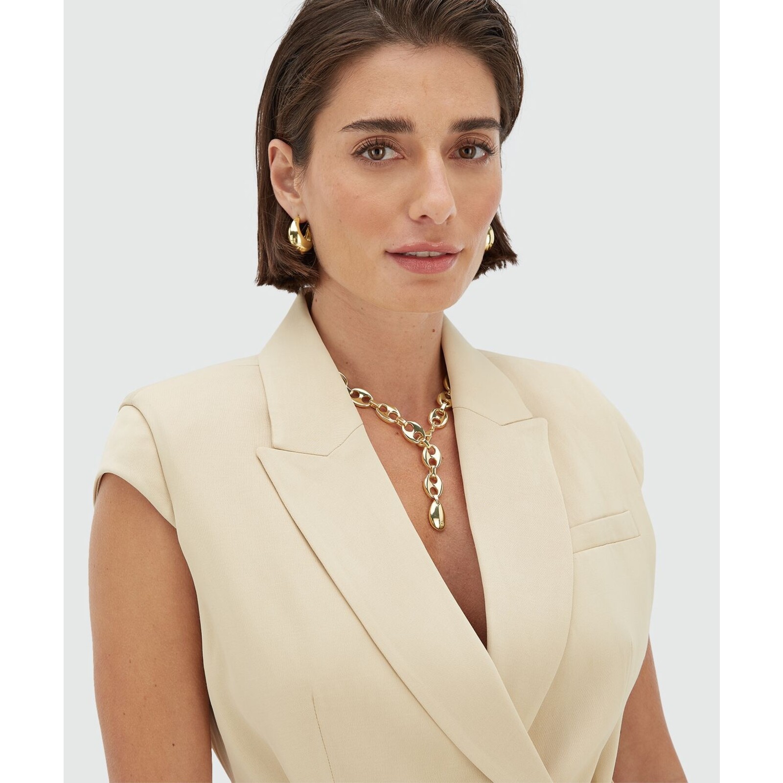 JoshV Necklace Jelene Champagne Gold JoshV