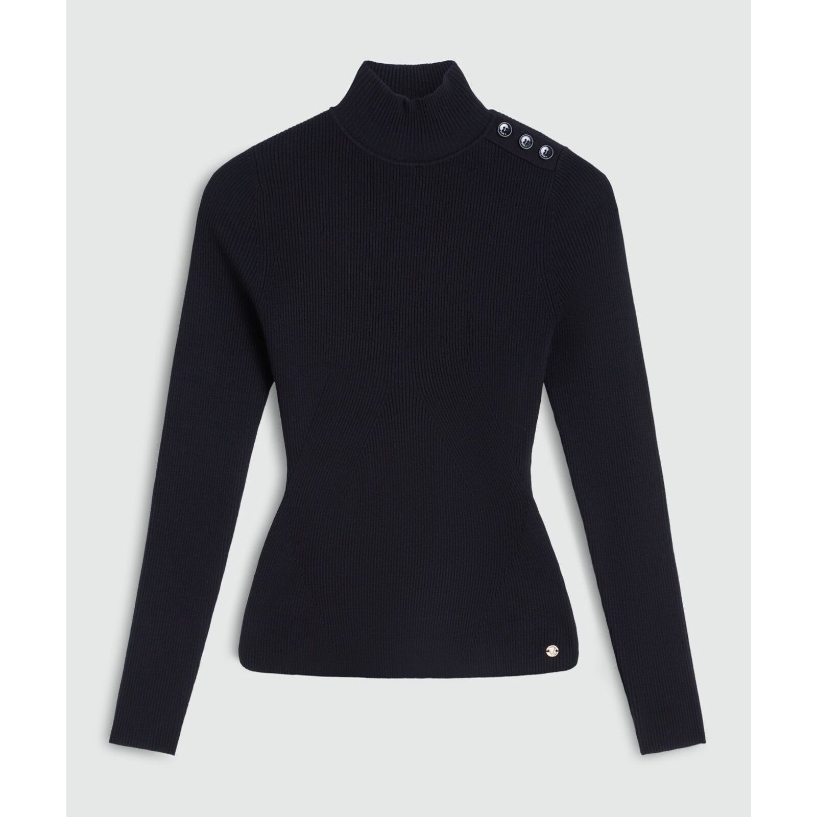 JoshV Rib Top Loua Black JoshV