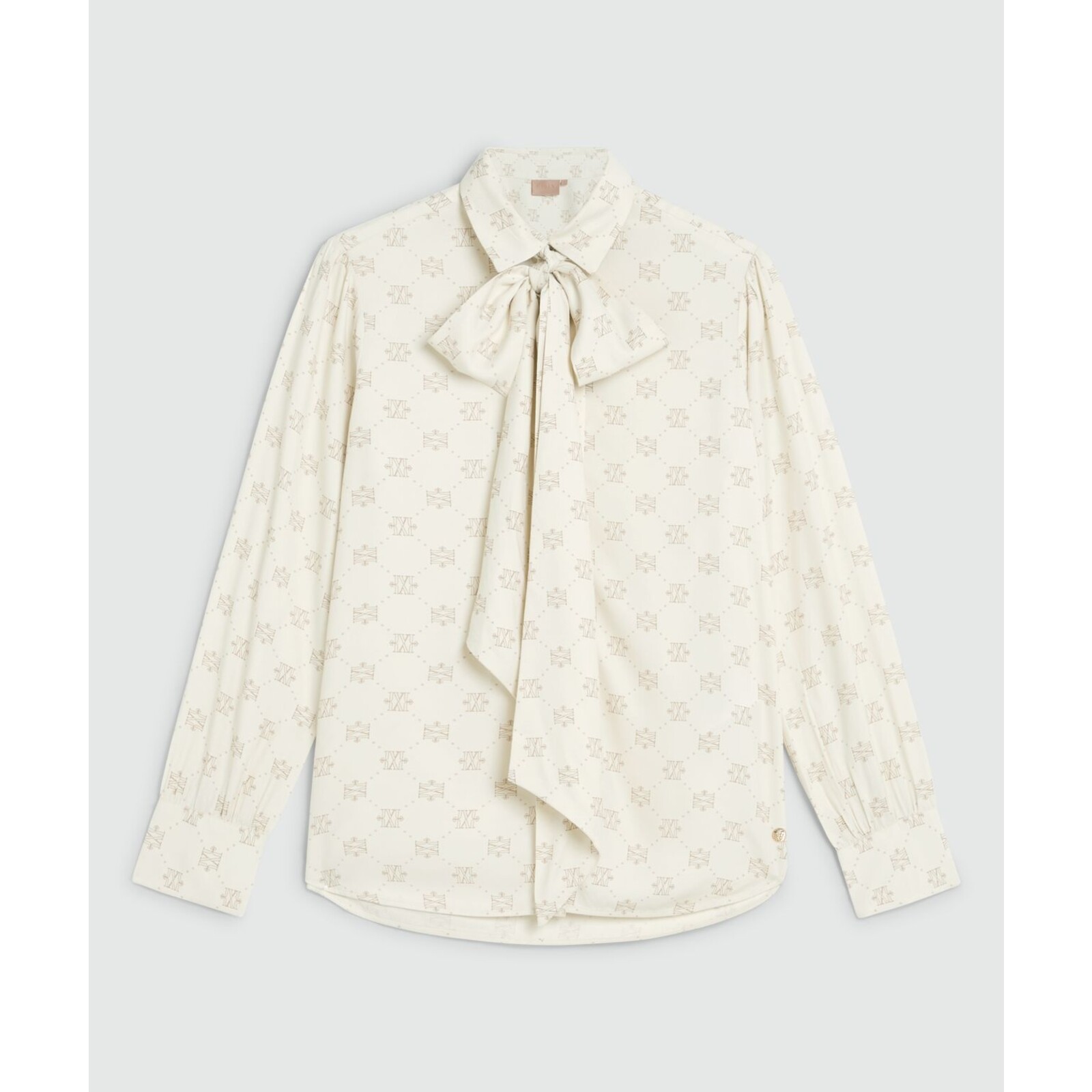 JoshV Blouse Sydney Creme White Light Brown JoshV