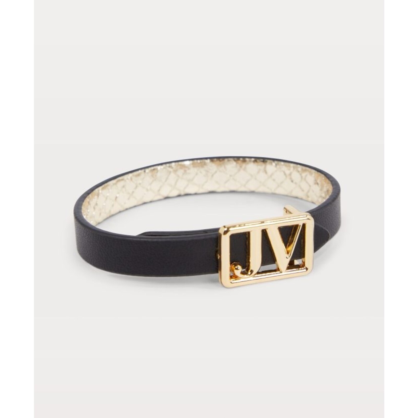 JoshV 2 in 1 Bracelet Maaike Gold Black