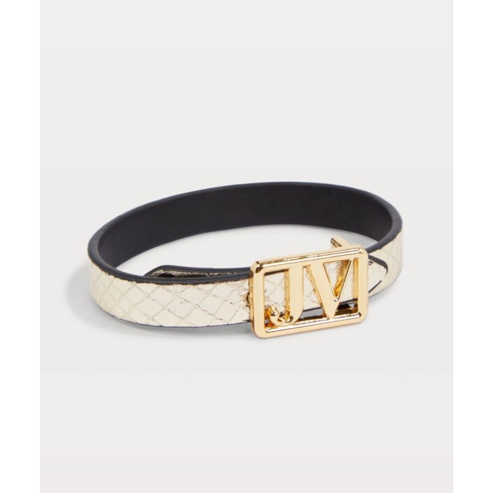 JoshV 2 in 1 Bracelet Maaike Gold Black
