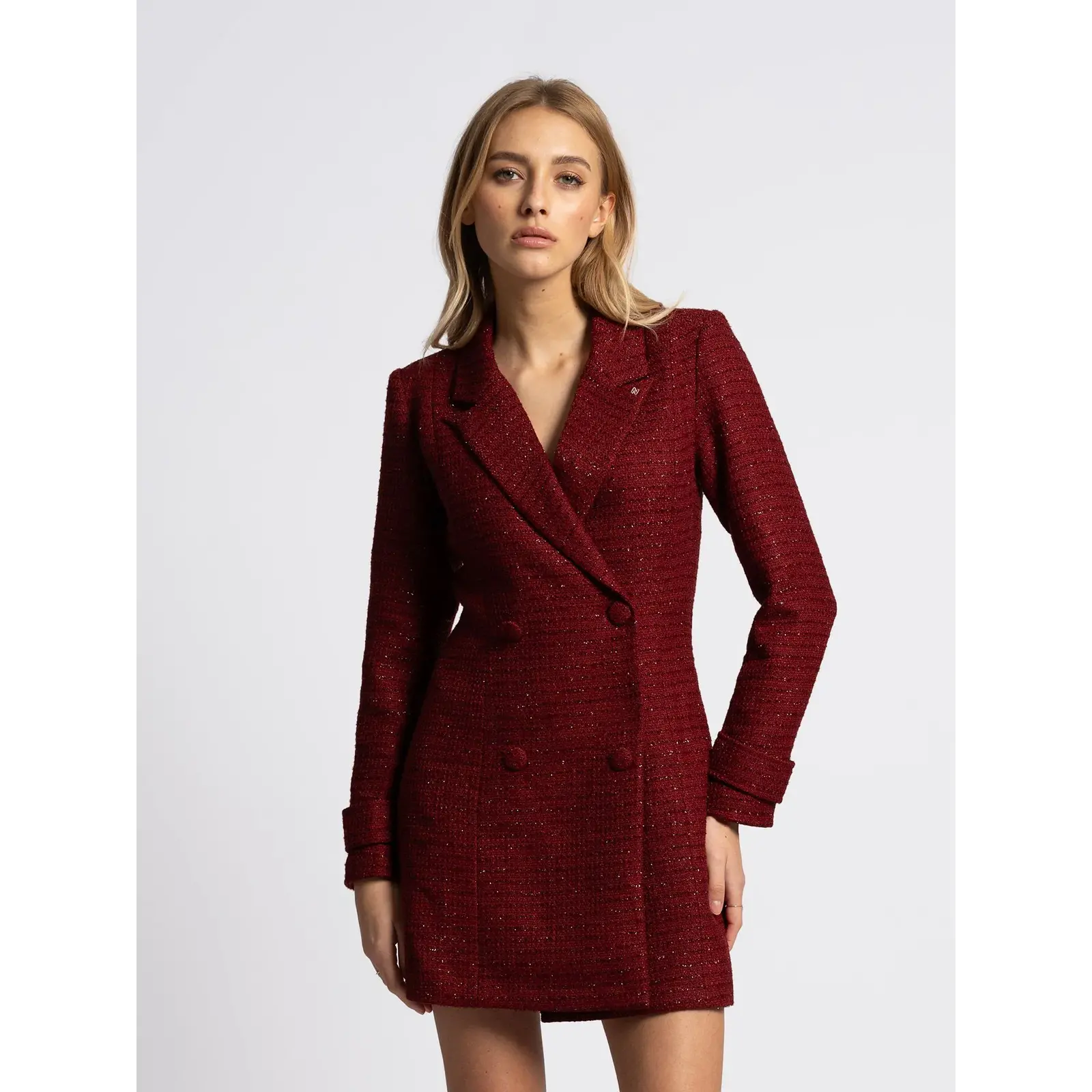 Nikkie Blazerdress Loreda Wine Nikkie