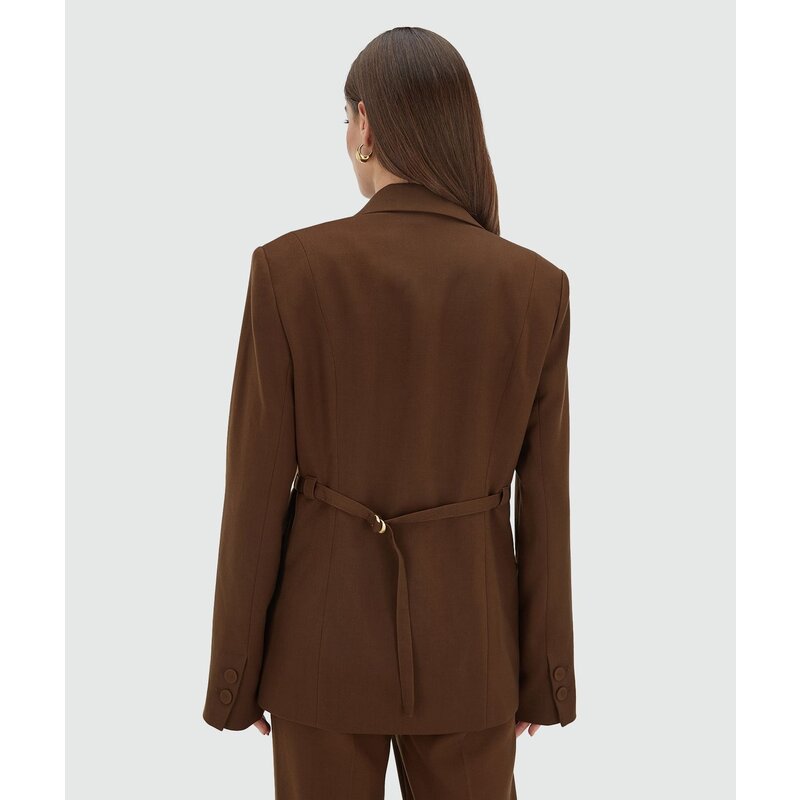 Blazer Oversized Deacon Dark Brown JoshV