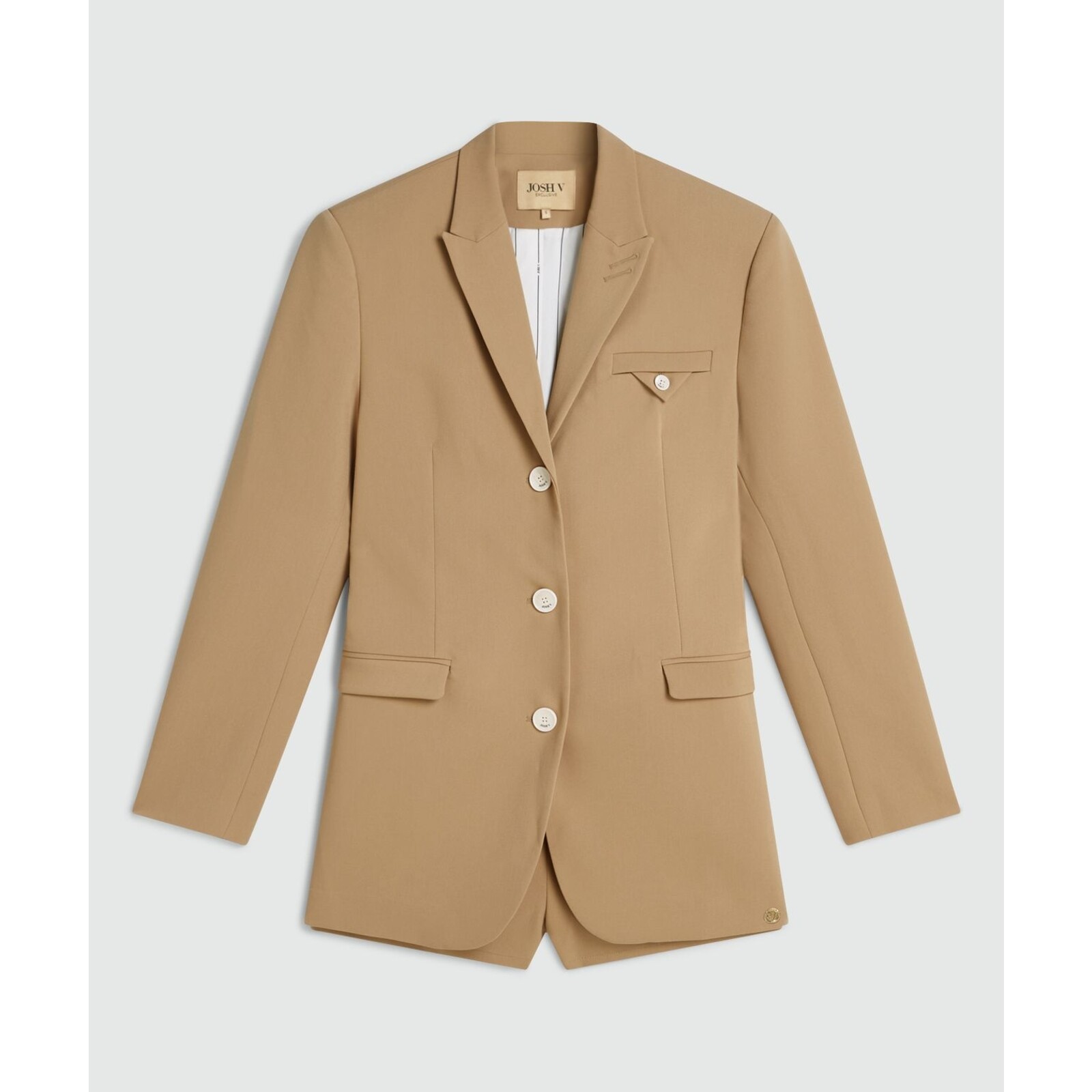 JoshV Blazer Jumpsuit Estrella Light Brown JoshV