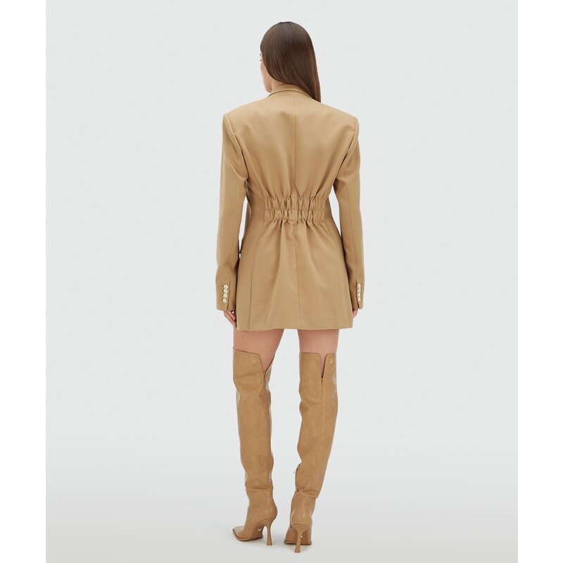Blazer Jumpsuit Estrella Light Brown JoshV