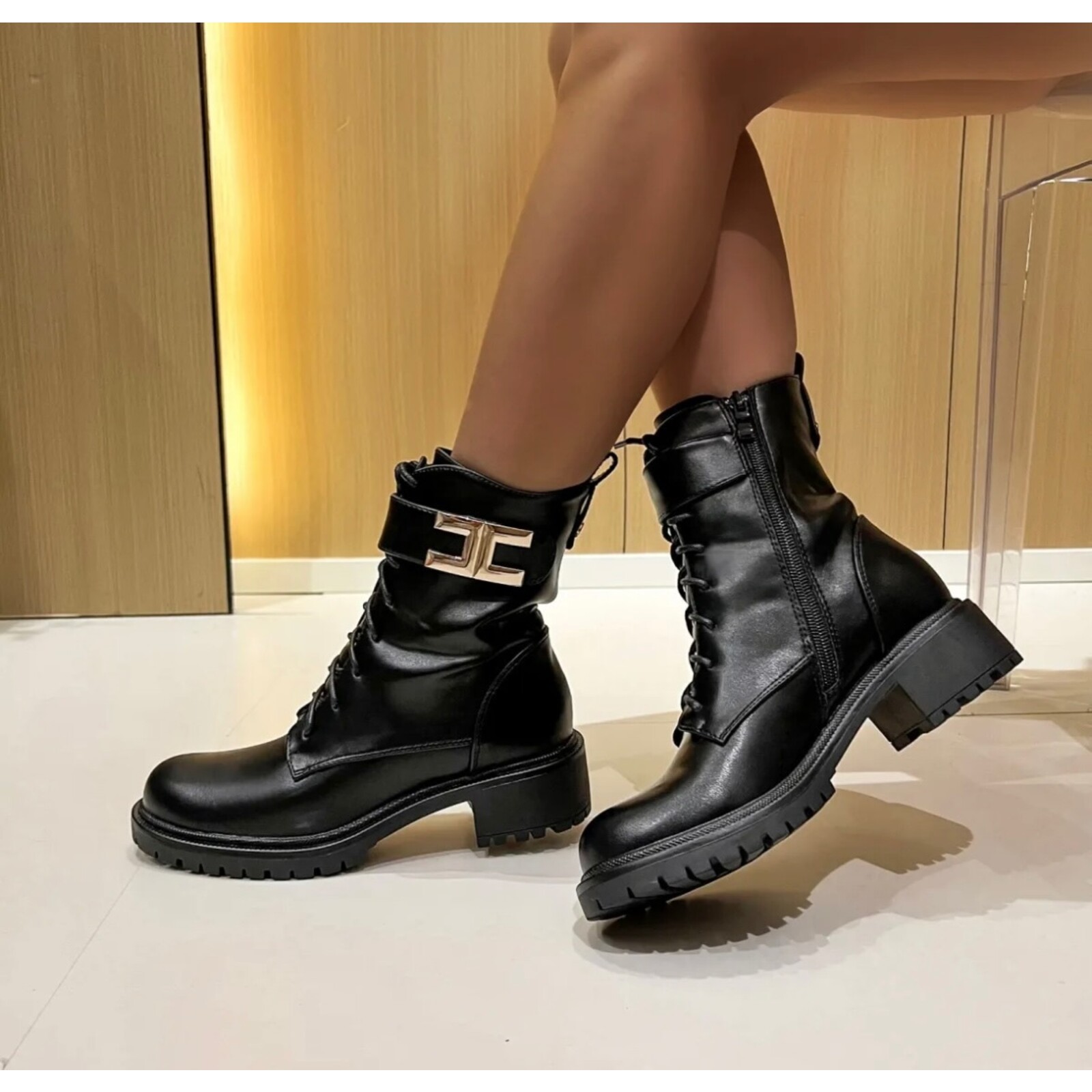 Boots Elisa Black ZY004