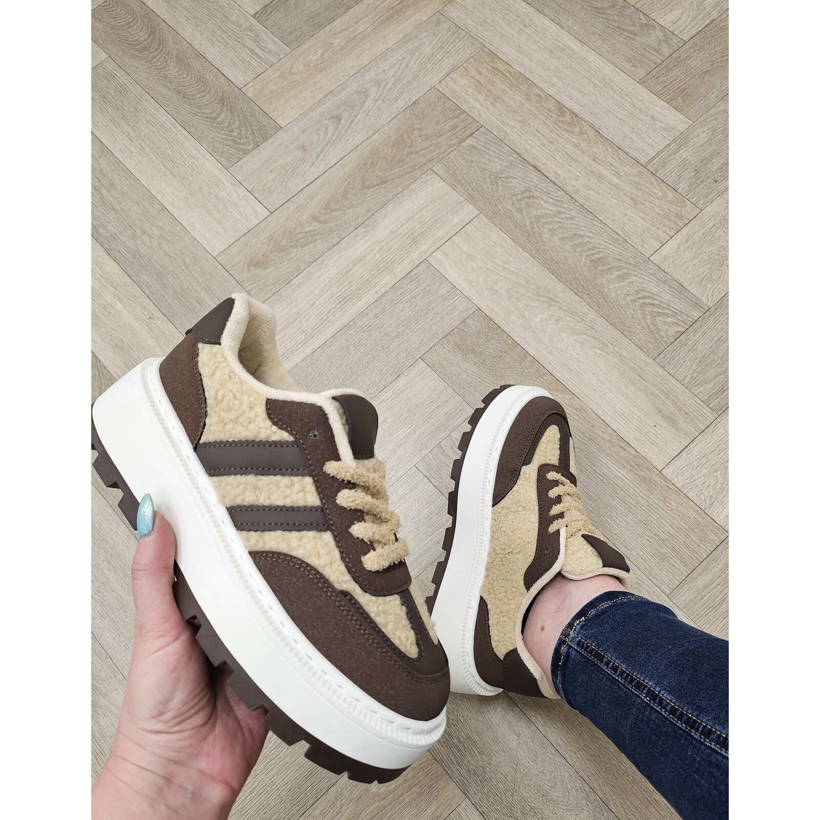 Sneakers Teddy Senna Choco 88-107