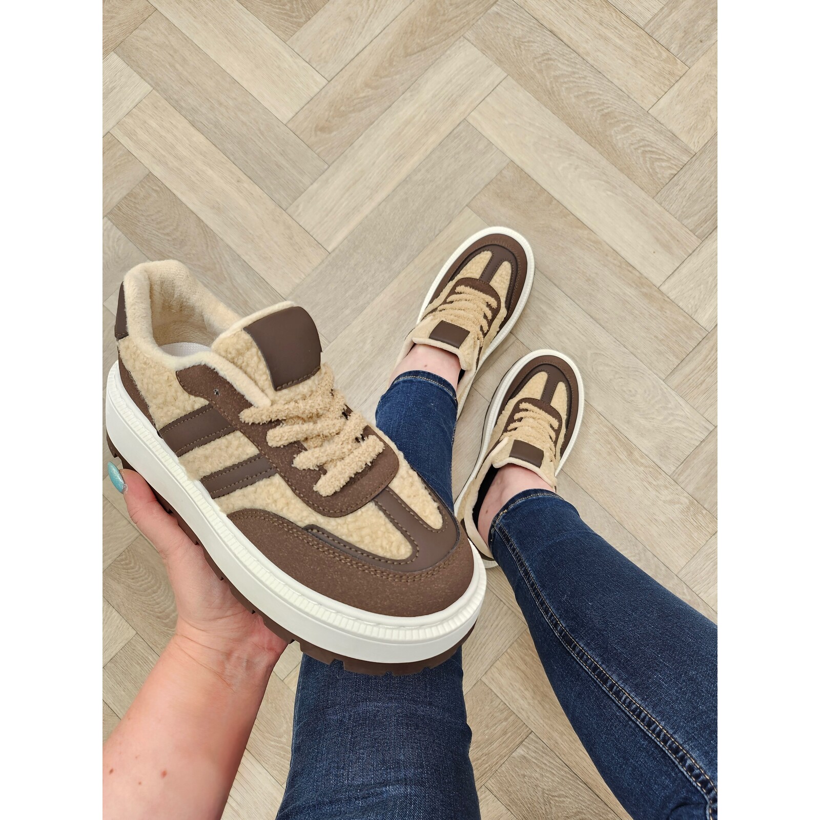 Sneakers Teddy Senna Choco 88-107