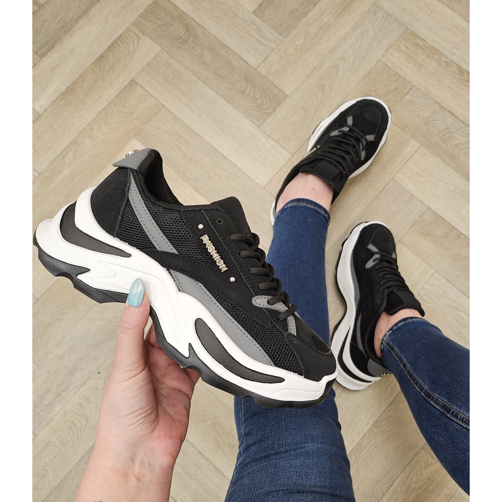 Sneakers Stevie Black 88-97