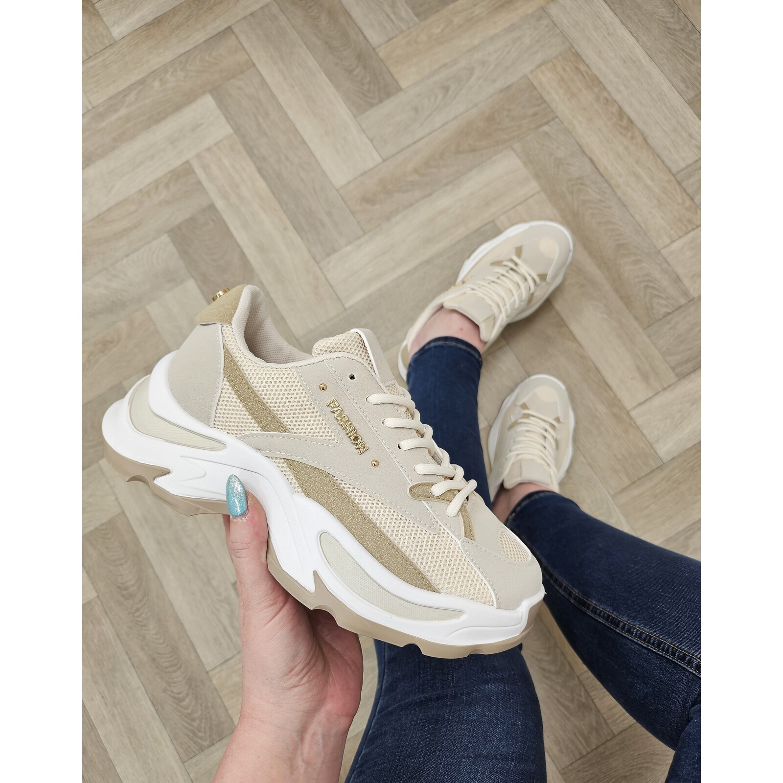 Sneakers Stevie Beige 88-97