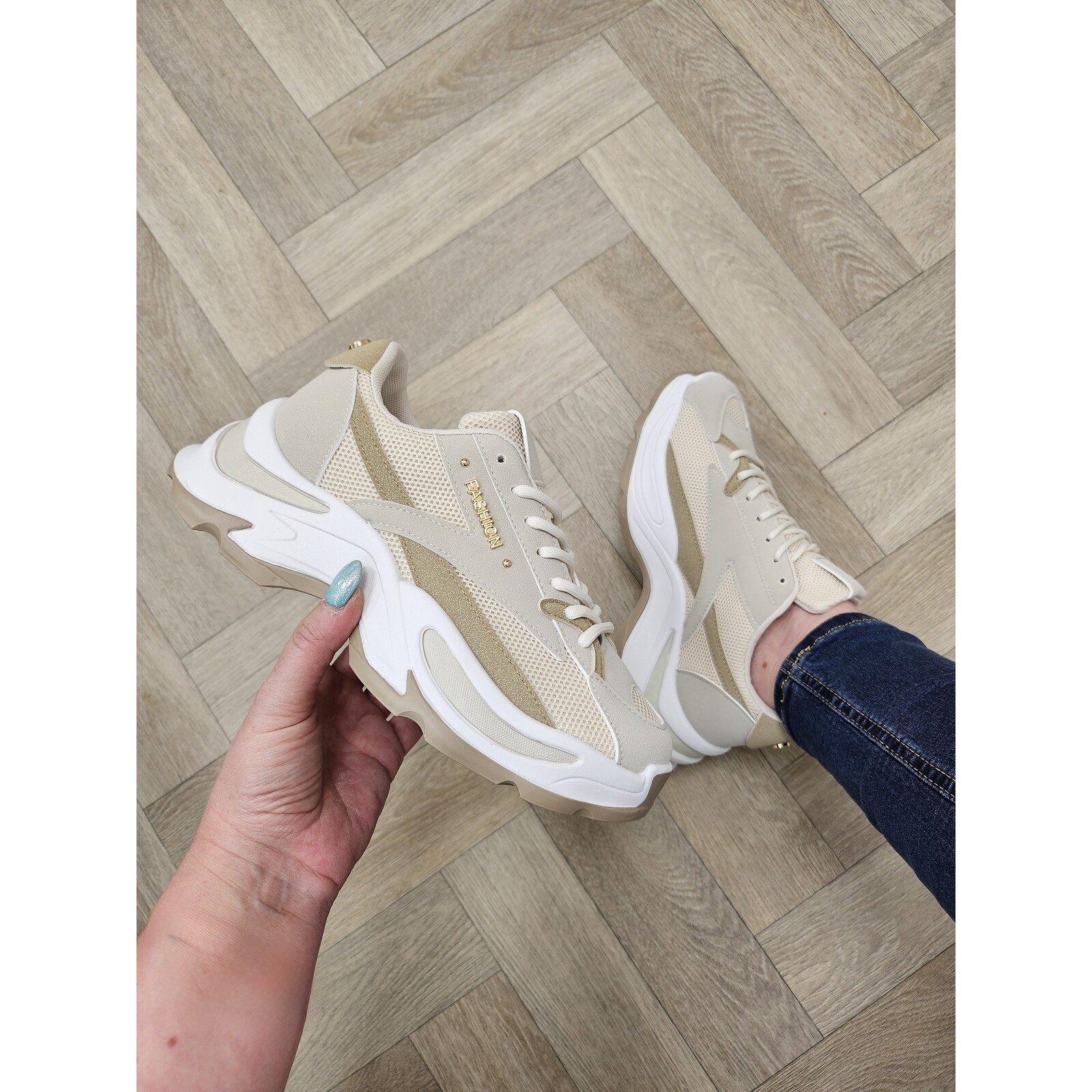 Sneakers Stevie Beige 88-97