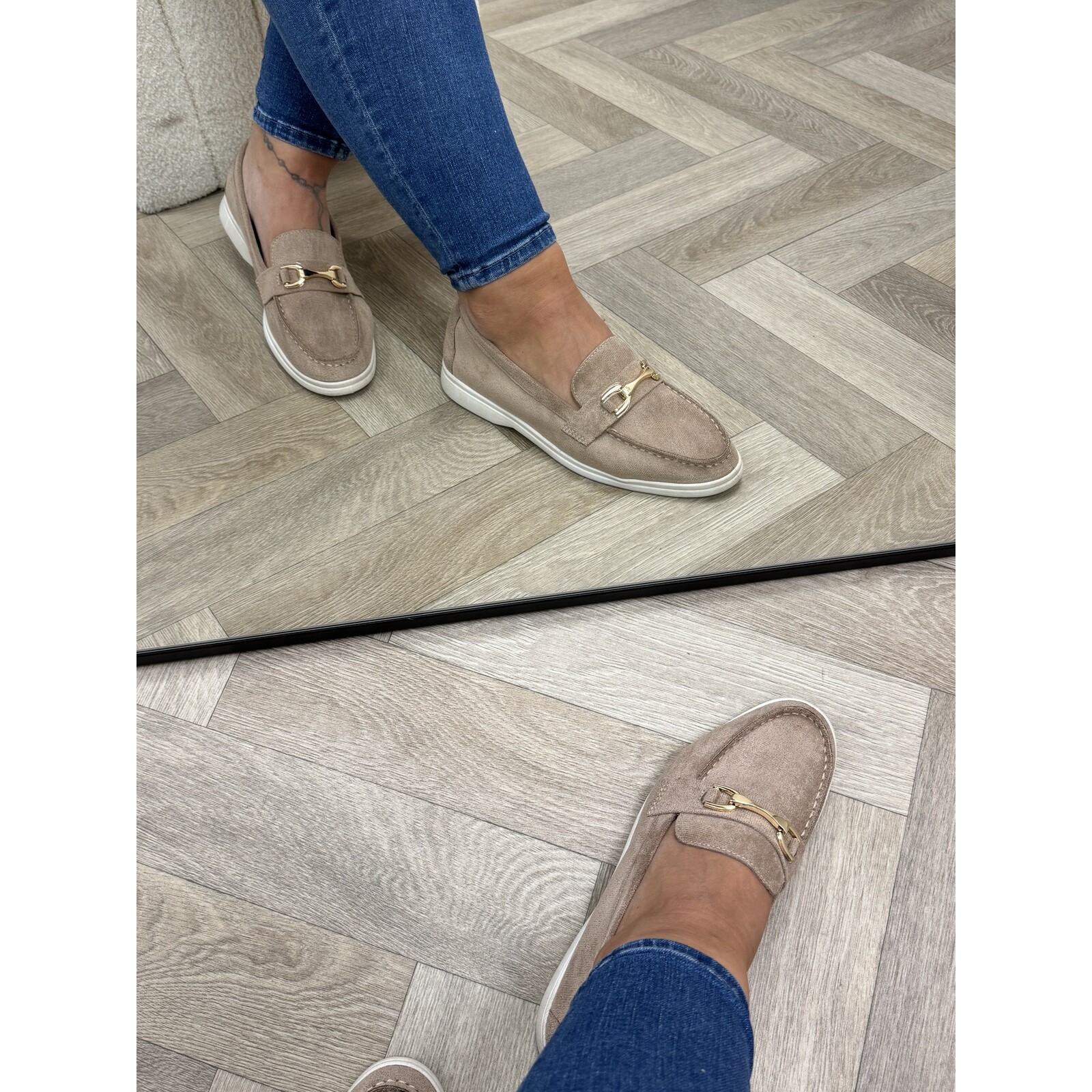 Loafers Goldie Khaki GO-253