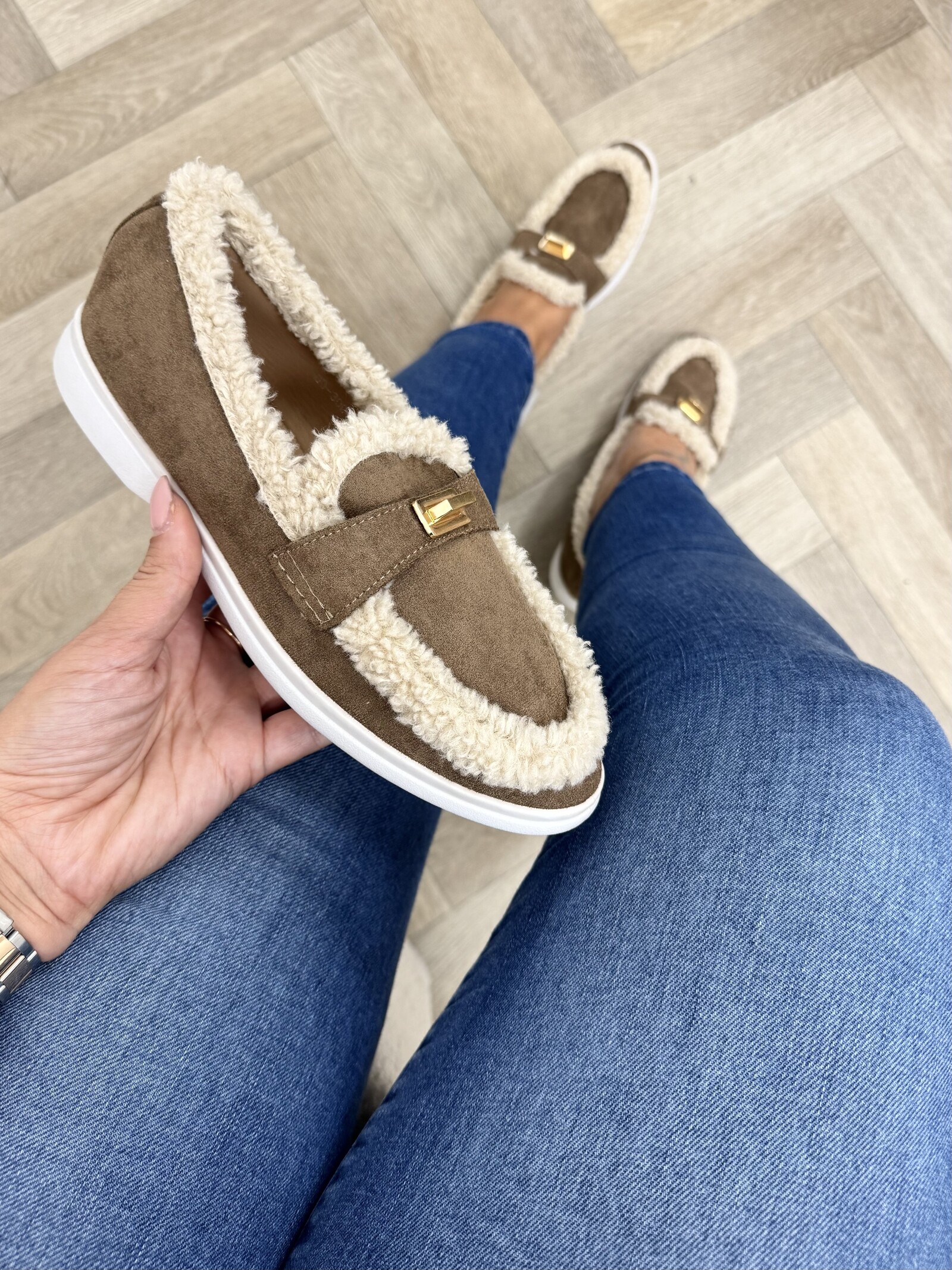 Loafers Teddy Suede Mocha GO-300