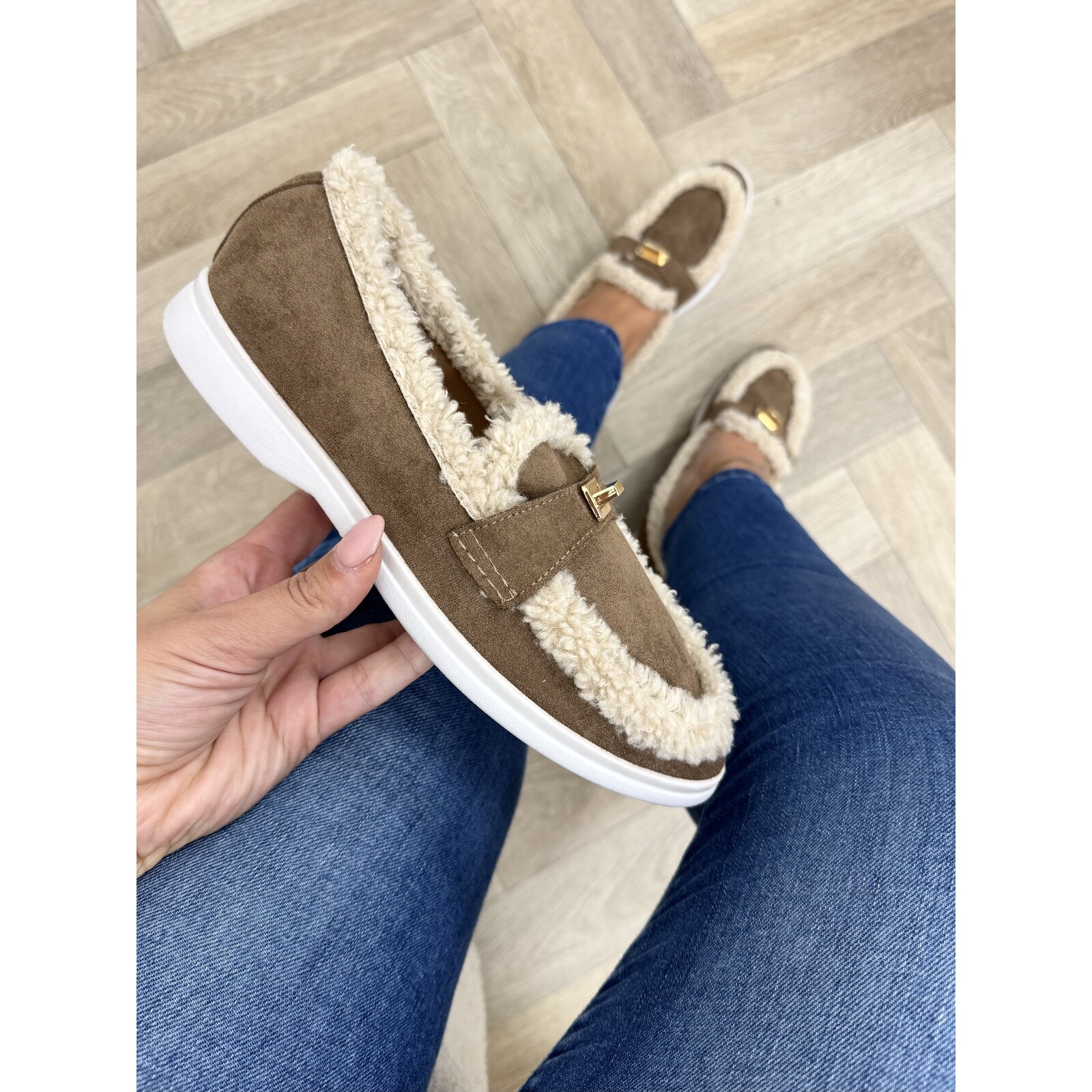 Loafers Teddy Suede Mocha GO-300