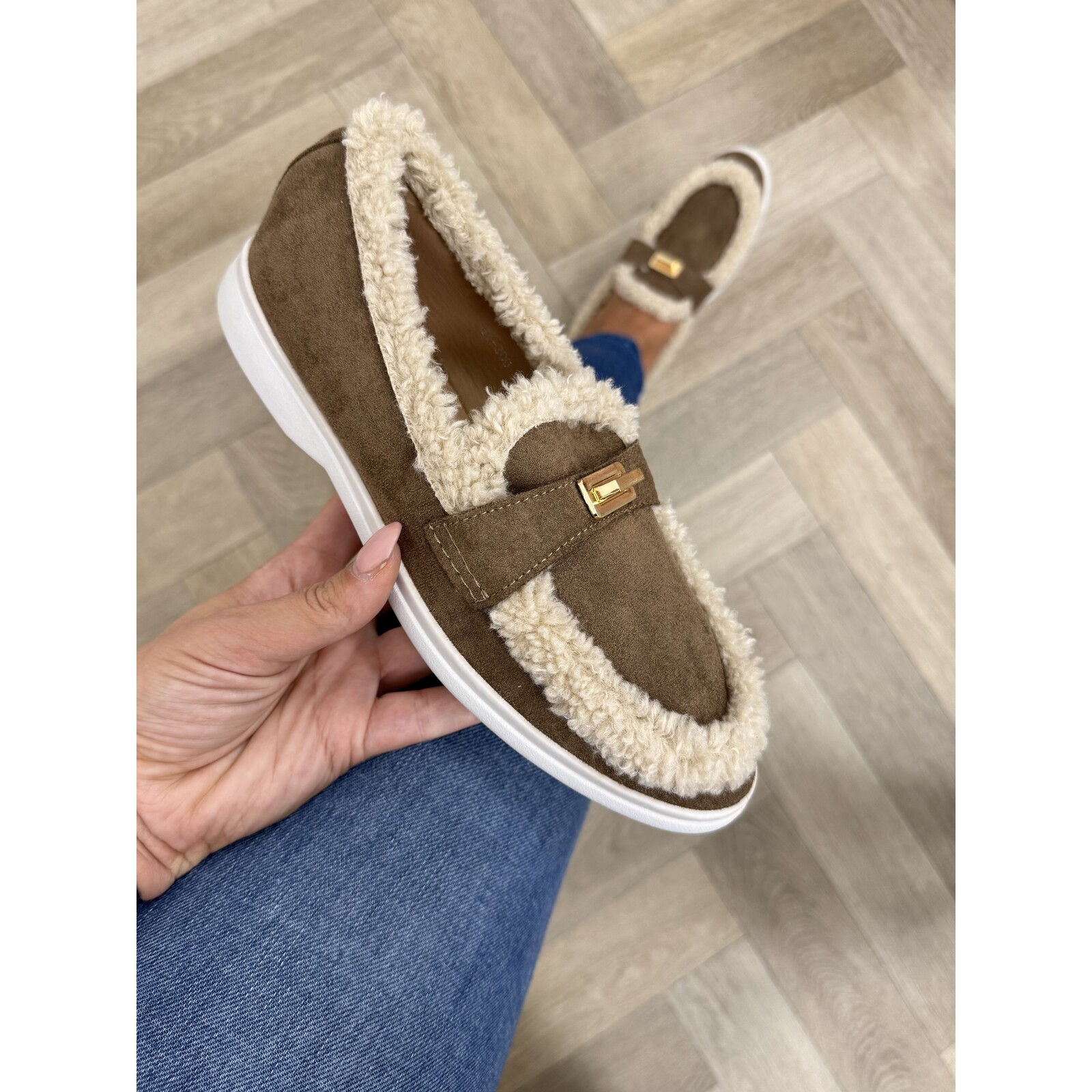 Loafers Teddy Suede Mocha GO-300