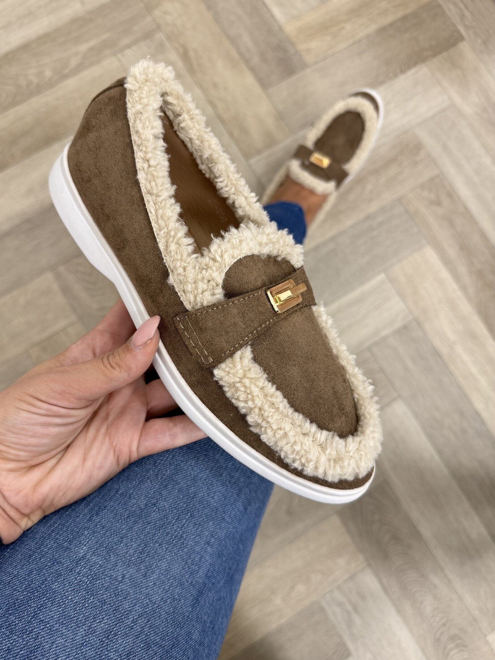 Loafers Teddy Suede Mocha GO-300