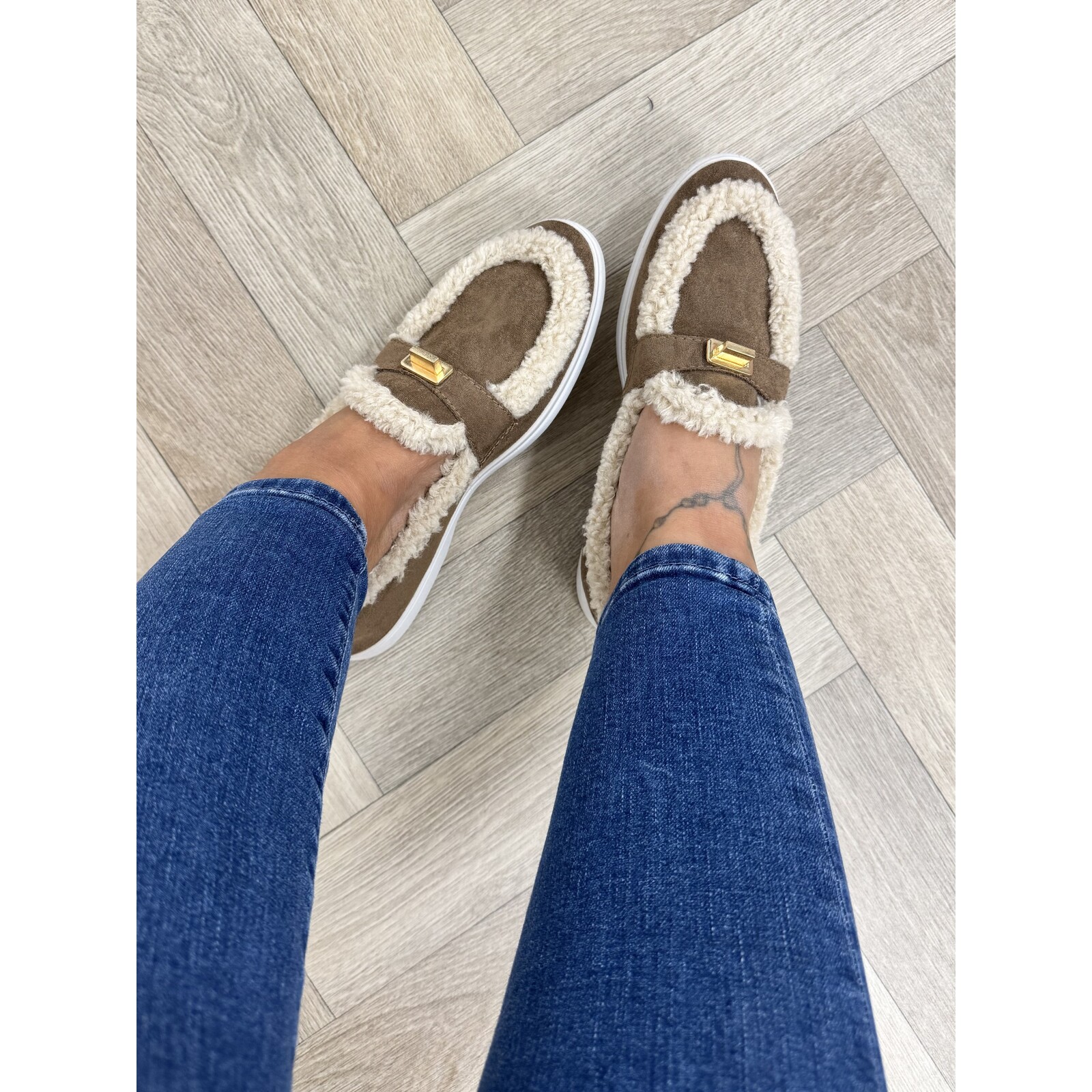 Loafers Teddy Suede Mocha GO-300