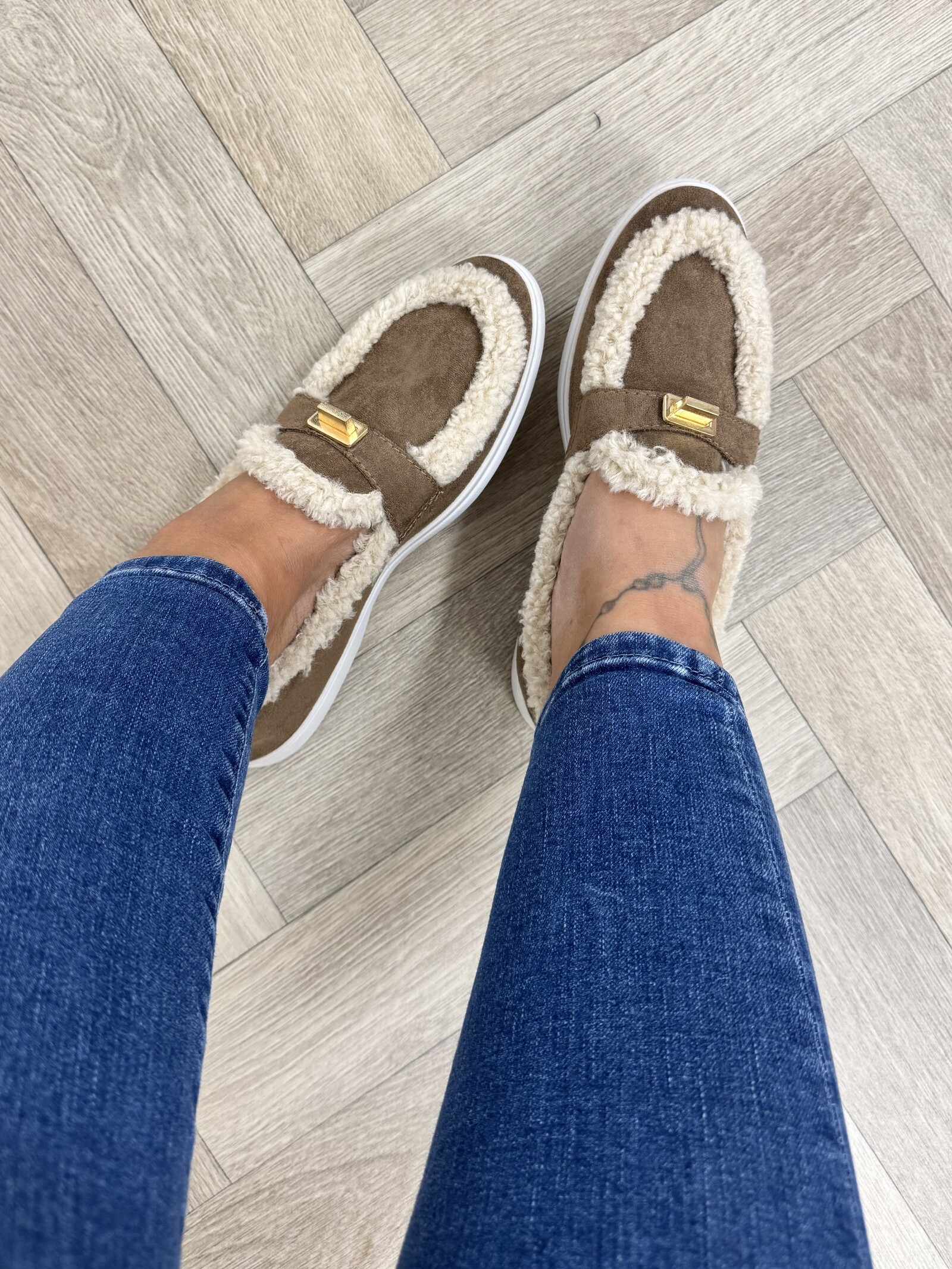 Loafers Teddy Suede Mocha GO-300