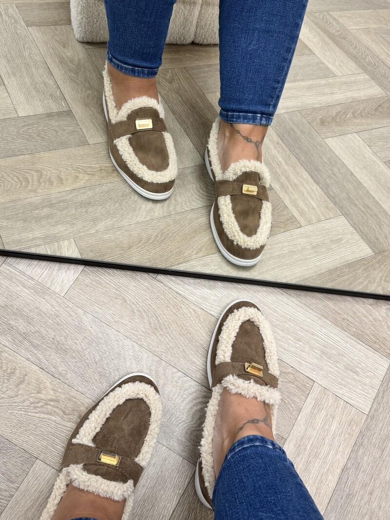 Loafers Teddy Suede Mocha GO-300