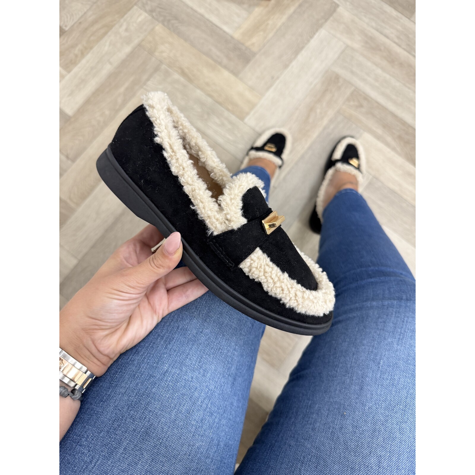 Loafers Teddy Suede Black  GO-300
