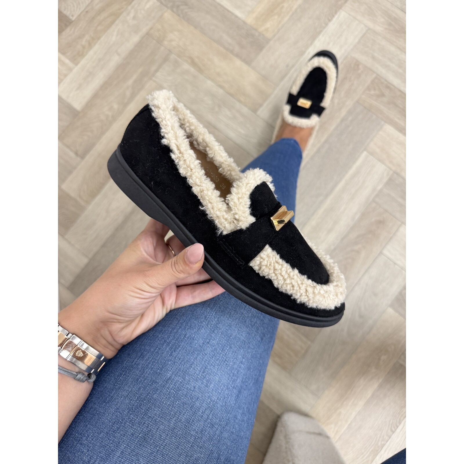 Loafers Teddy Suede Black  GO-300