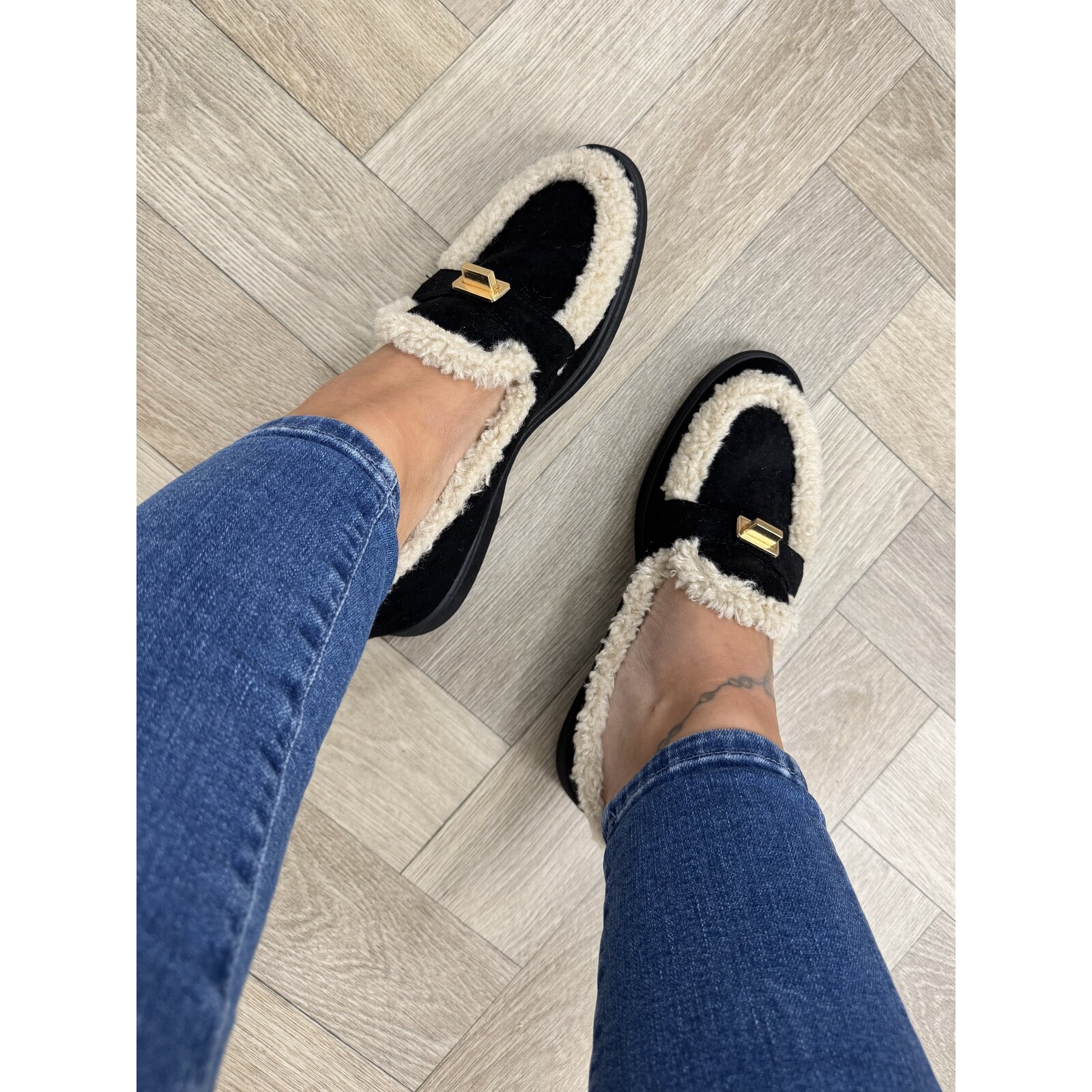 Loafers Teddy Suede Black  GO-300