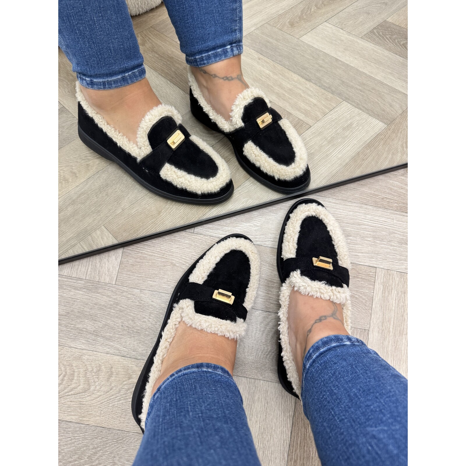 Loafers Teddy Suede Black  GO-300