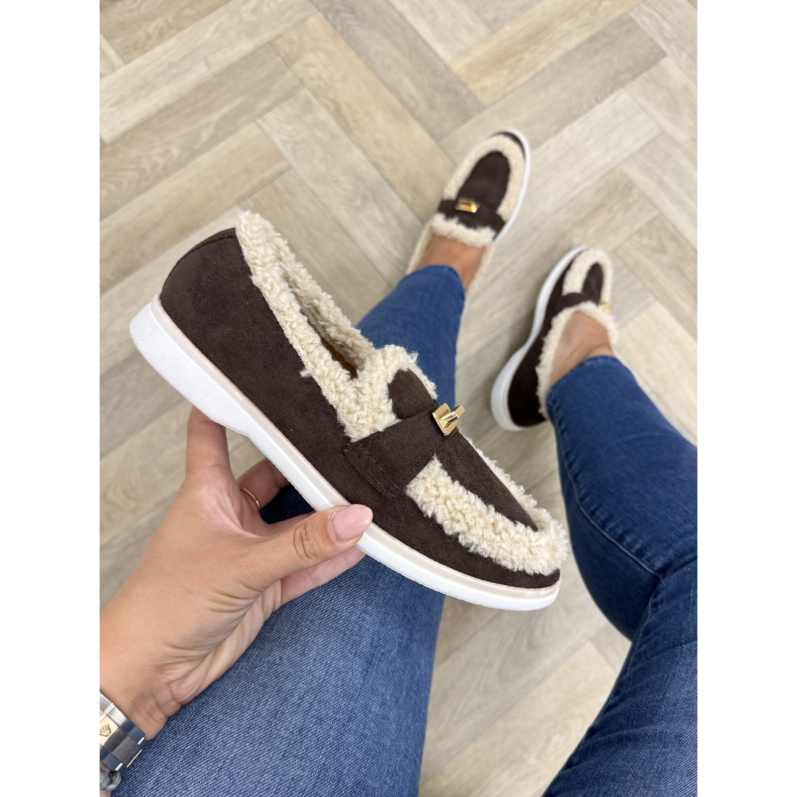 Loafers Teddy Suede Choco GO-300