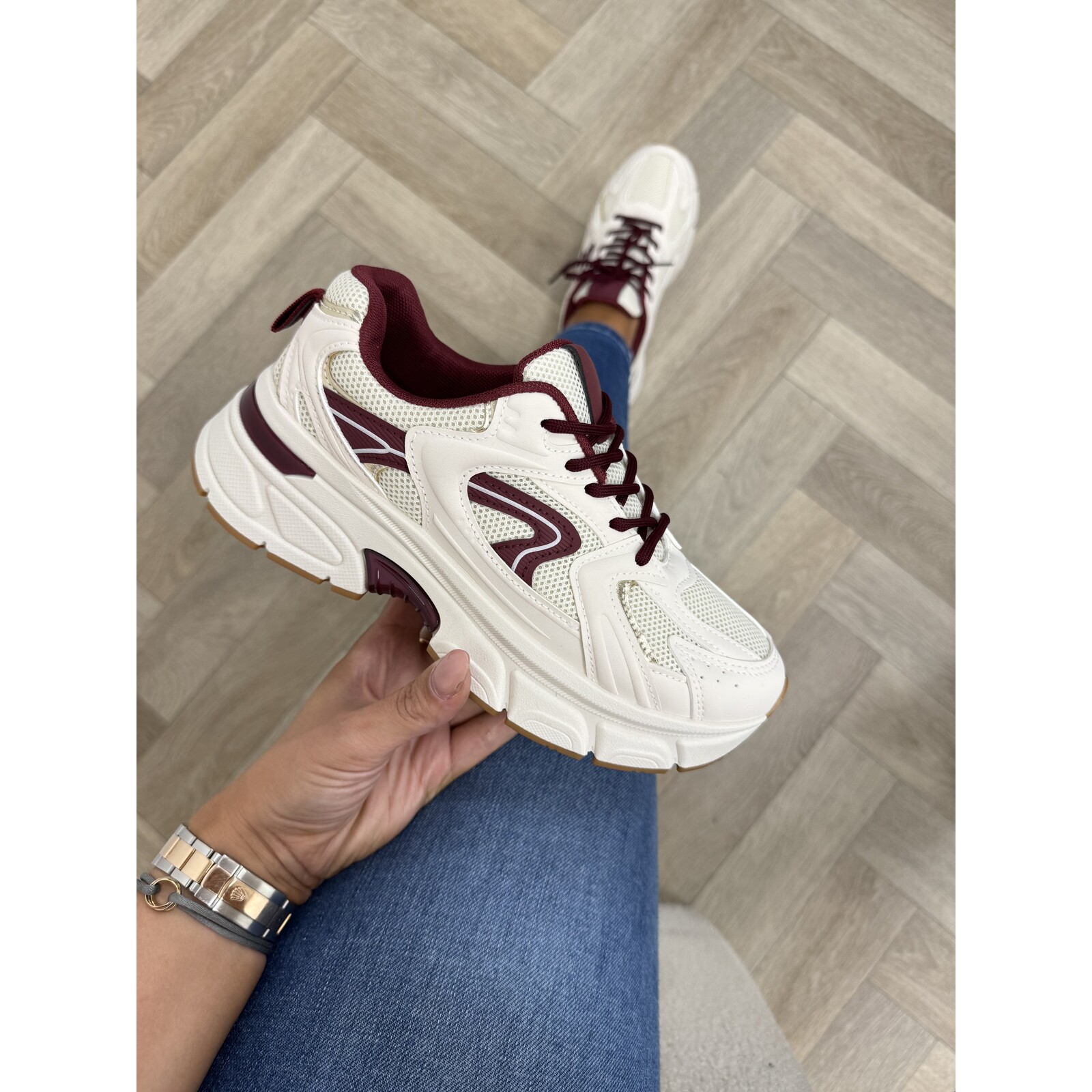 Sneakers Donna Wine Red 8-200