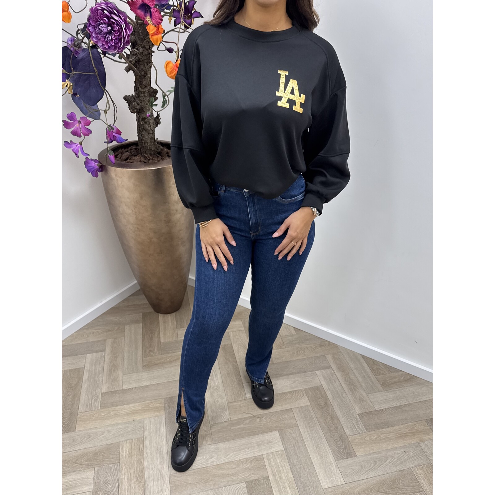 Sweater LA Gold Black