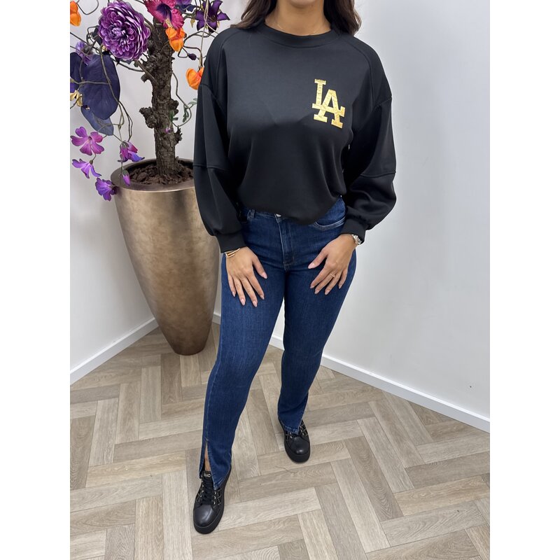 Sweater LA Gold Black