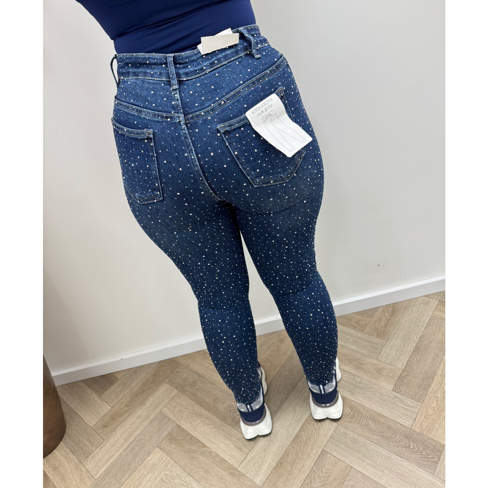 Jeans Hello Miss Full Diamonds Blue H967-1