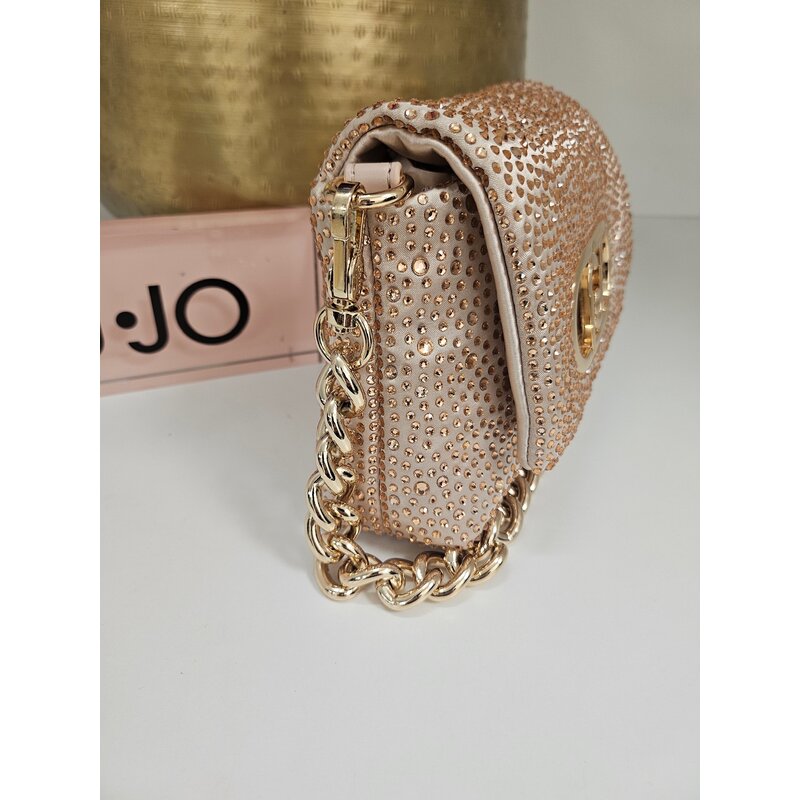 Crossbody Lapuffy Diamonds Brons  Liu Jo 1832