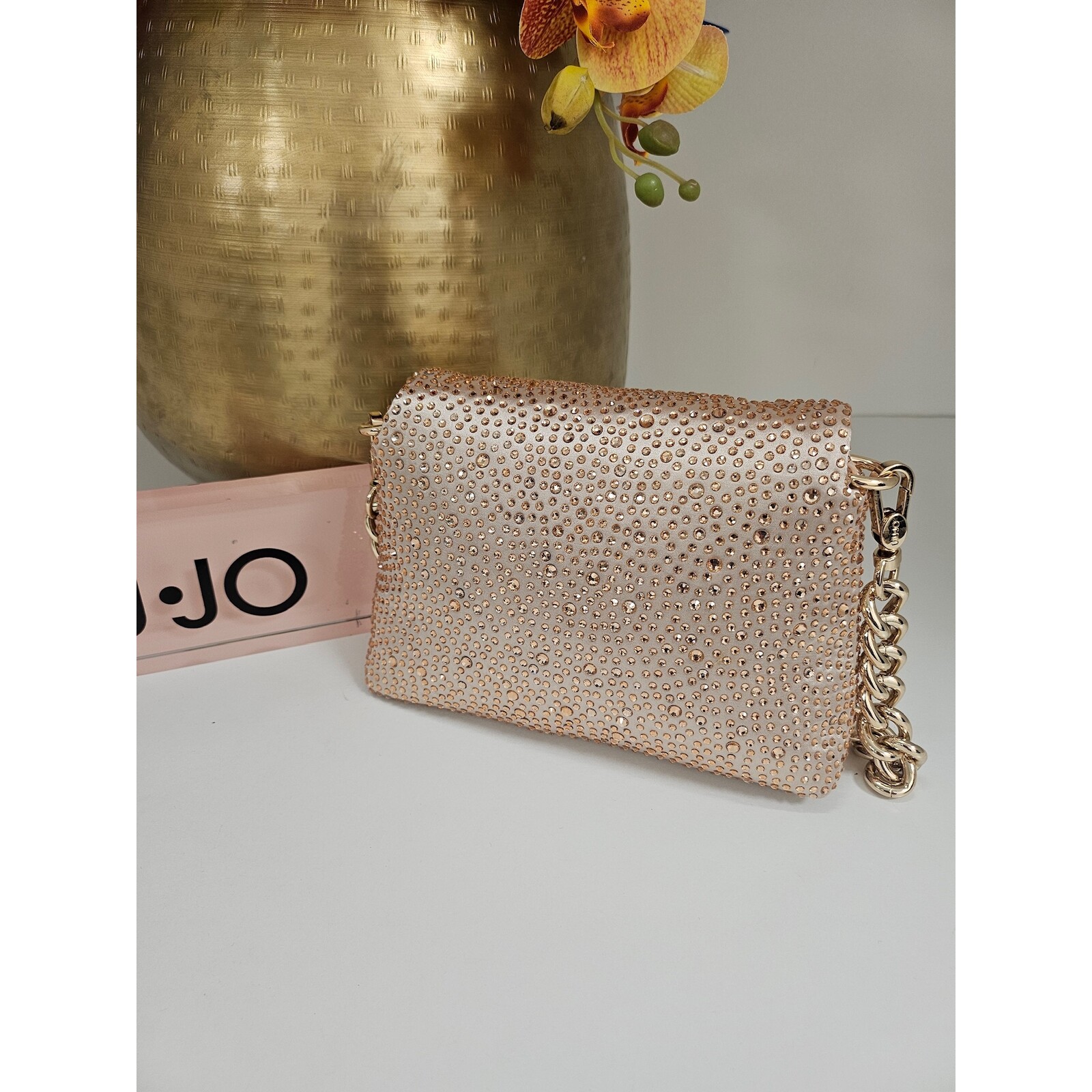 Liu-Jo Crossbody Lapuffy Diamonds Brons  Liu Jo 1832