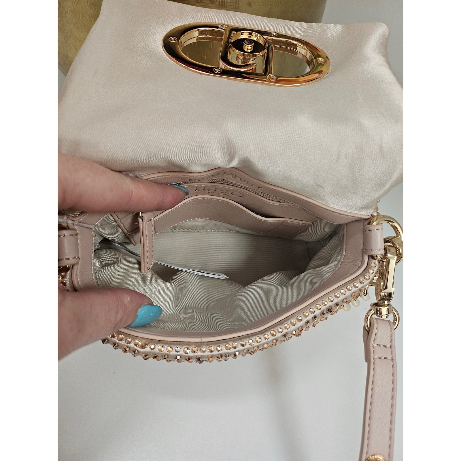 Liu-Jo Crossbody Lapuffy Diamonds Brons  Liu Jo 1832