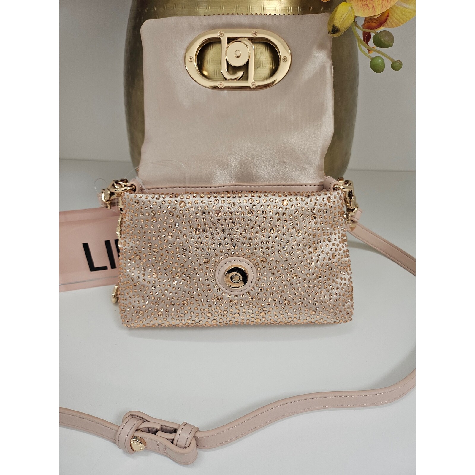 Liu-Jo Crossbody Lapuffy Diamonds Brons  Liu Jo 1832