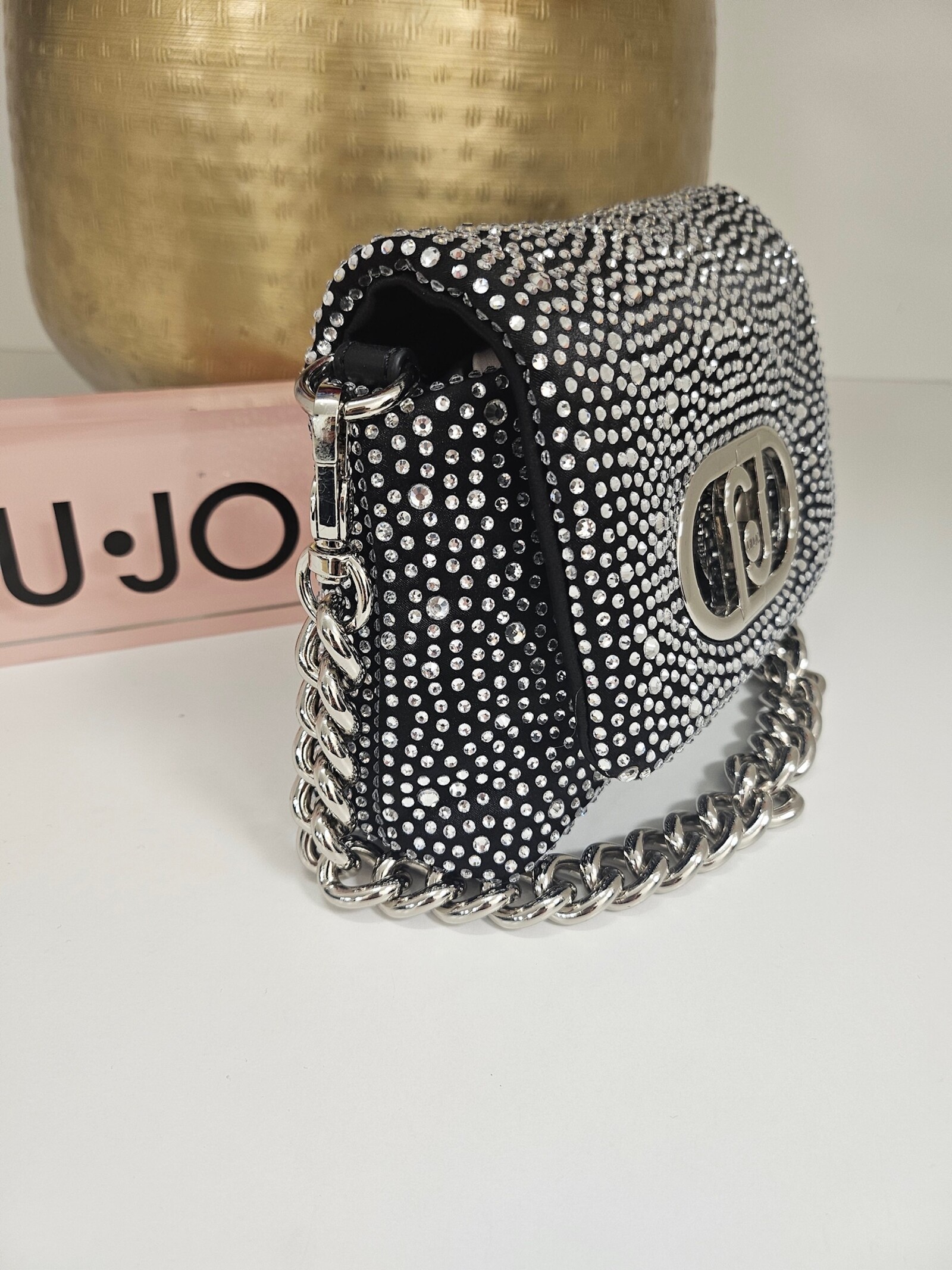 Liu-Jo Crossbody Lapuffy Diamonds black Liu Jo 1831