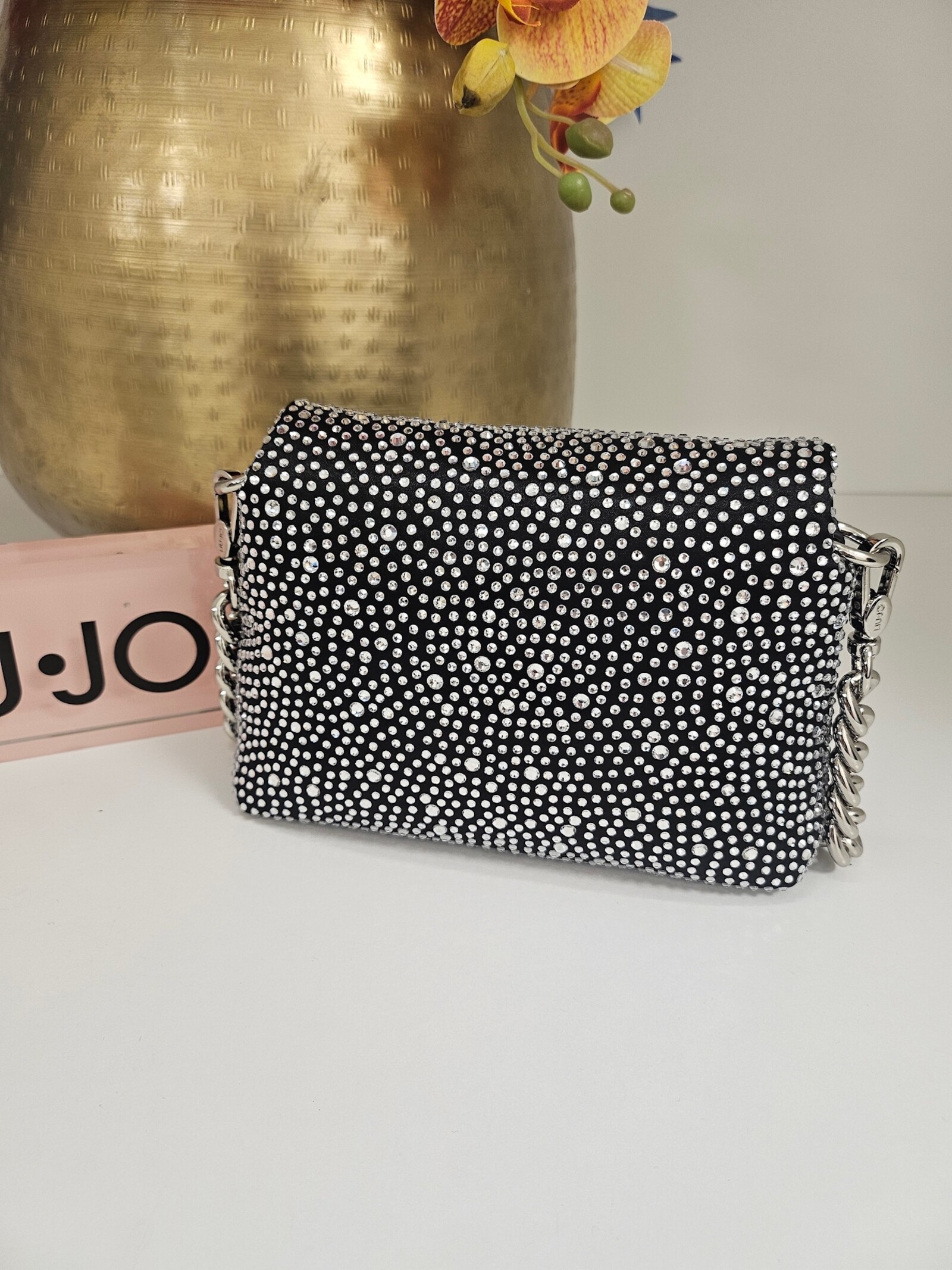Liu-Jo Crossbody Lapuffy Diamonds black Liu Jo 1831